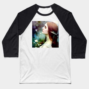 Beautiful Girl 56 Baseball T-Shirt